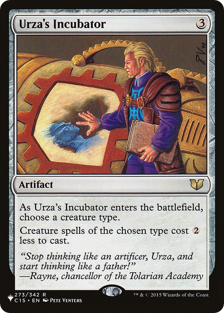 Image for Urza's Incubator (273) [The List Reprints] - Magic: The Gathering
