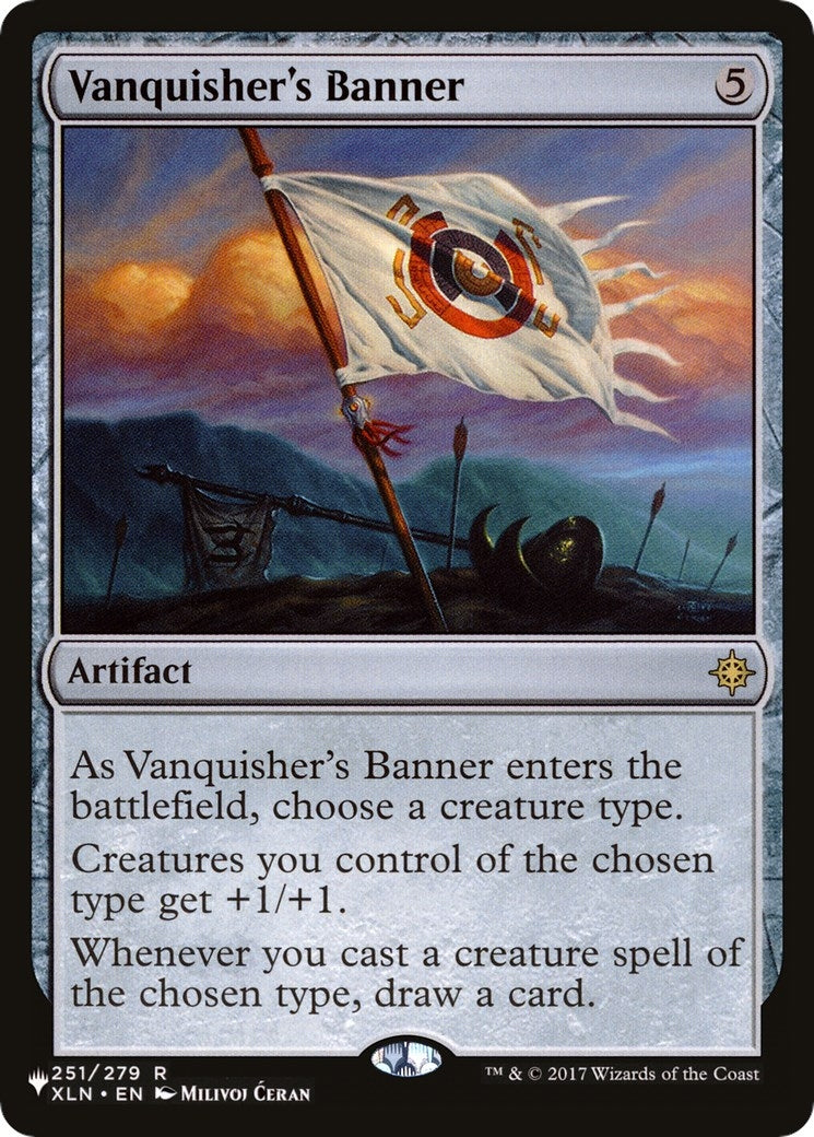 Image for Vanquisher's Banner (251) [The List Reprints] - Magic: The Gathering