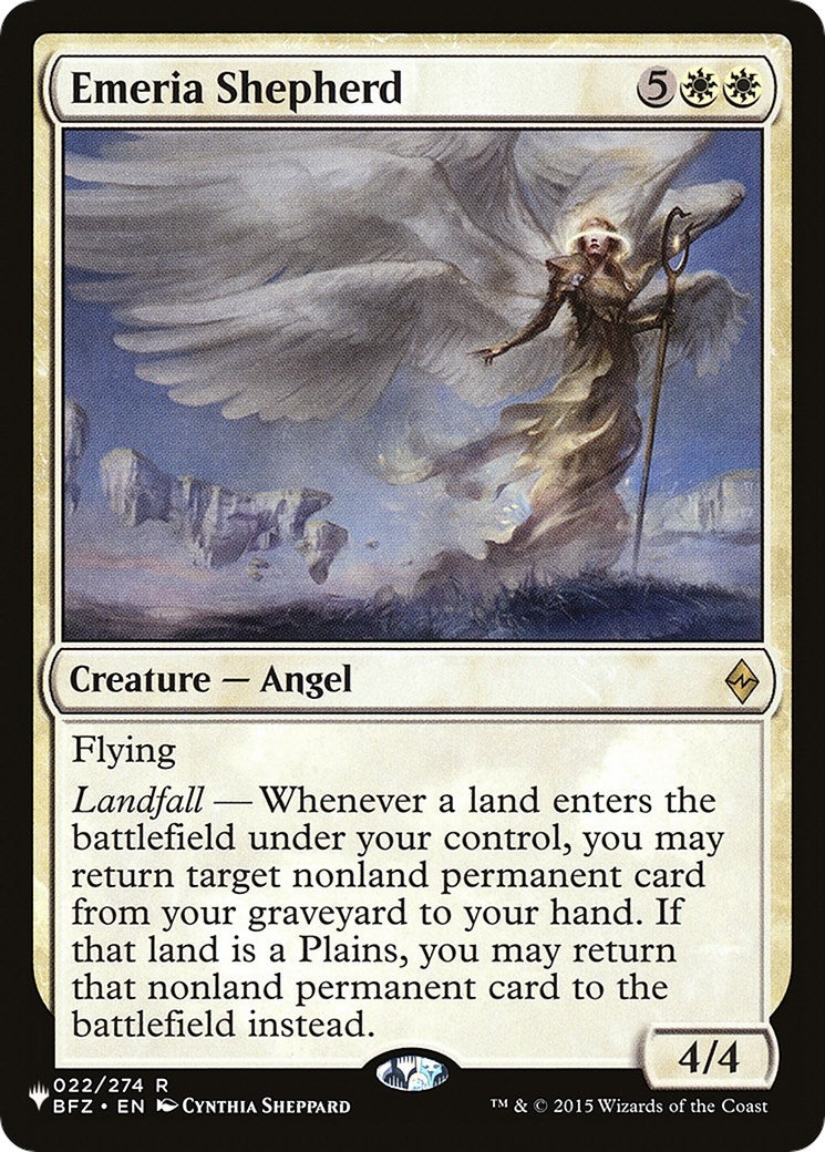Image for Emeria Shepherd (22) [The List Reprints] - Magic: The Gathering