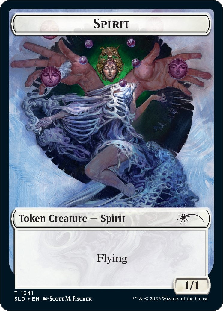 Image for Spirit (SLD) // Ajani's Pridemate Double-sided Token (1341 // 1) [Secret Lair Drop Series] - Magic: The Gathering