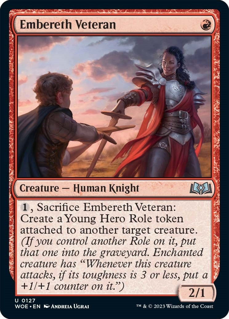 Image for Embereth Veteran (127) [Wilds of Eldraine] - Magic: The Gathering
