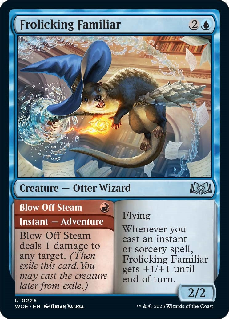 Image for Frolicking Familiar (226) [Wilds of Eldraine] - Magic: The Gathering