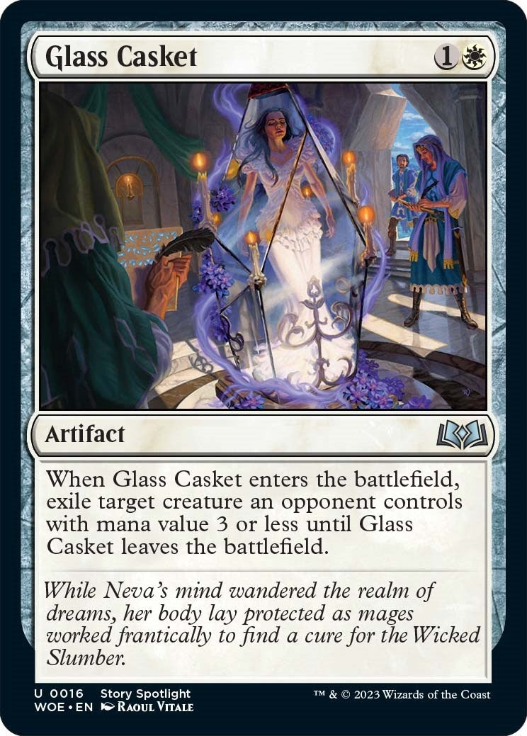 Image for Glass Casket (16) [Wilds of Eldraine] - Magic: The Gathering