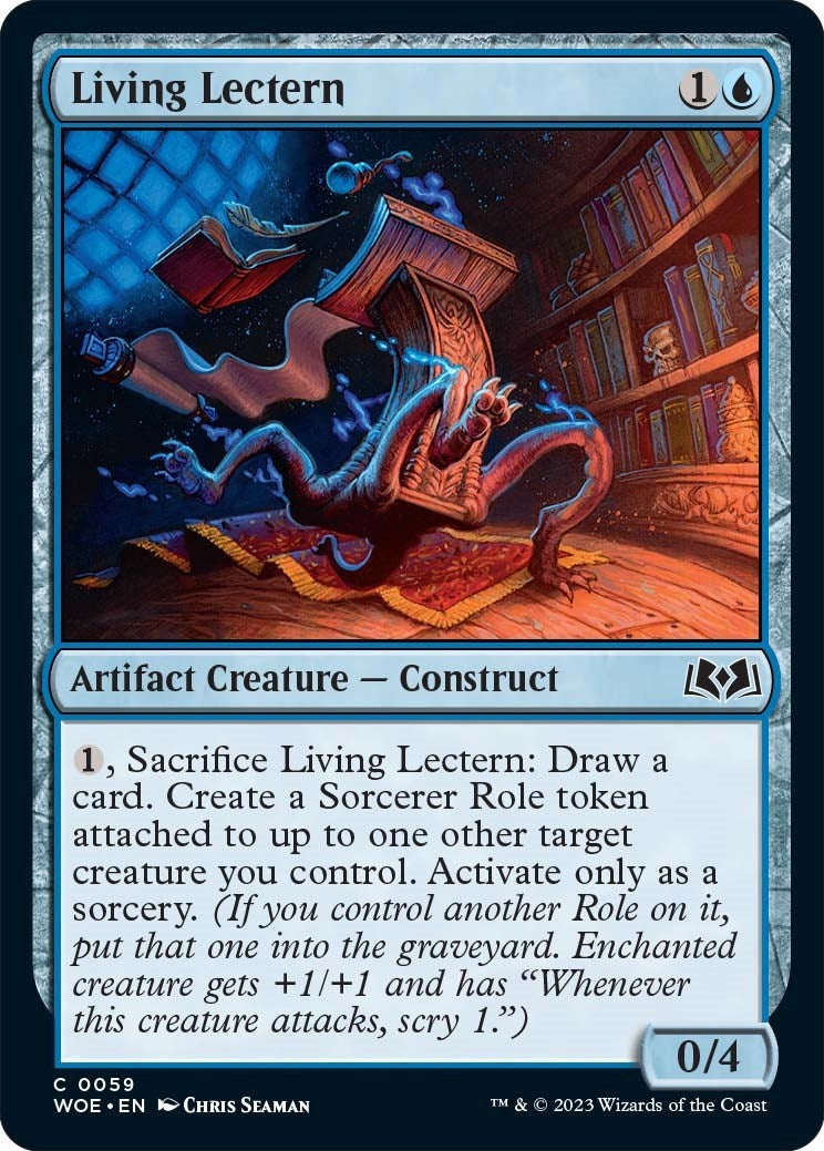 Image for Living Lectern (59) [Wilds of Eldraine] - Magic: The Gathering