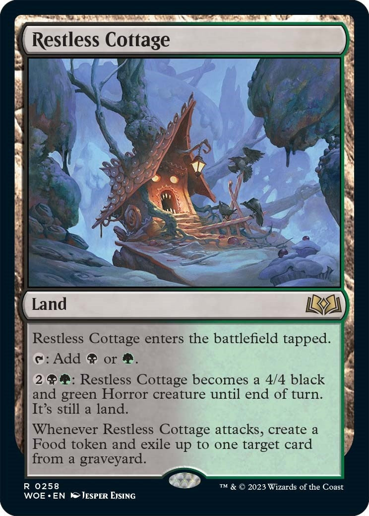 Image for Restless Cottage (258) [Wilds of Eldraine] - Magic: The Gathering