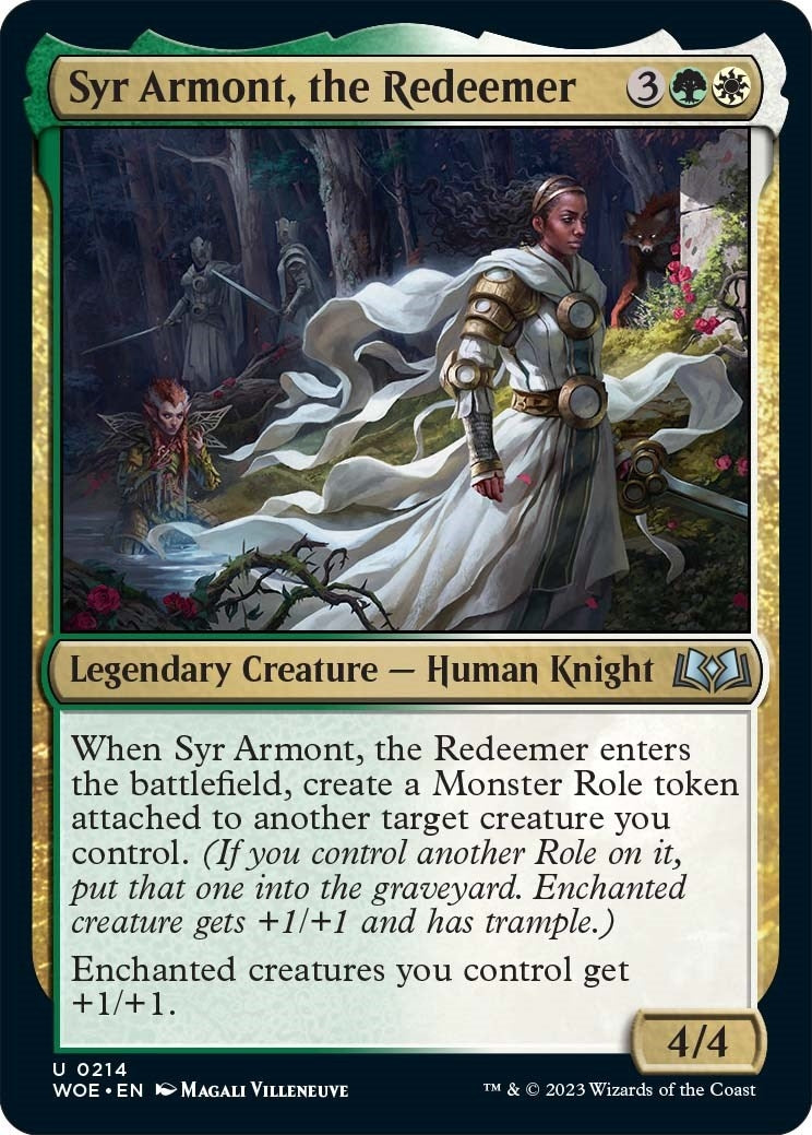 Image for Syr Armont, the Redeemer (214) [Wilds of Eldraine] - Magic: The Gathering