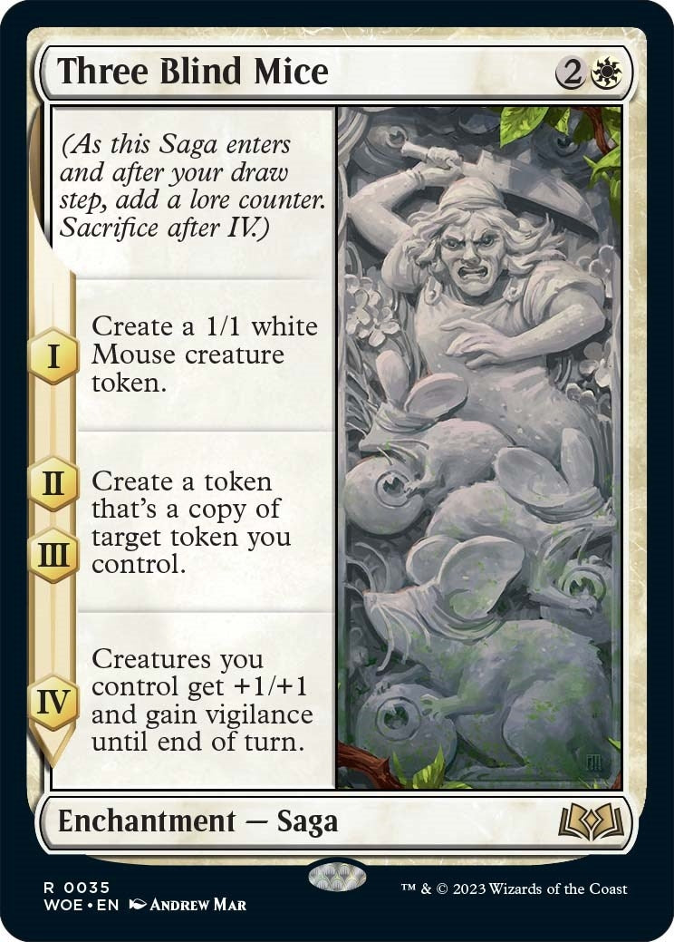 Image for Three Blind Mice (35) [Wilds of Eldraine] - Magic: The Gathering