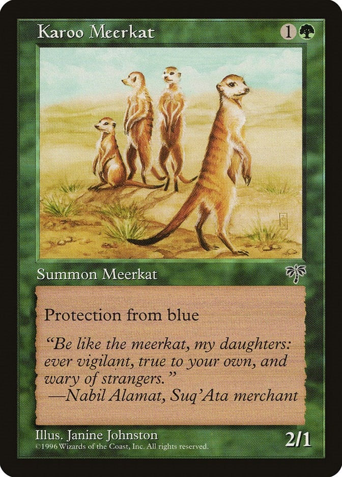 Image for Karoo Meerkat [Mirage] - Magic: The Gathering