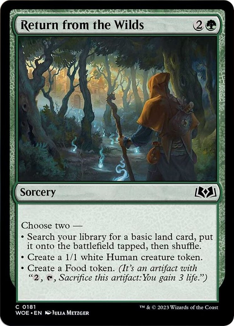 Image for Return from the Wilds (181) [Wilds of Eldraine] - Magic: The Gathering
