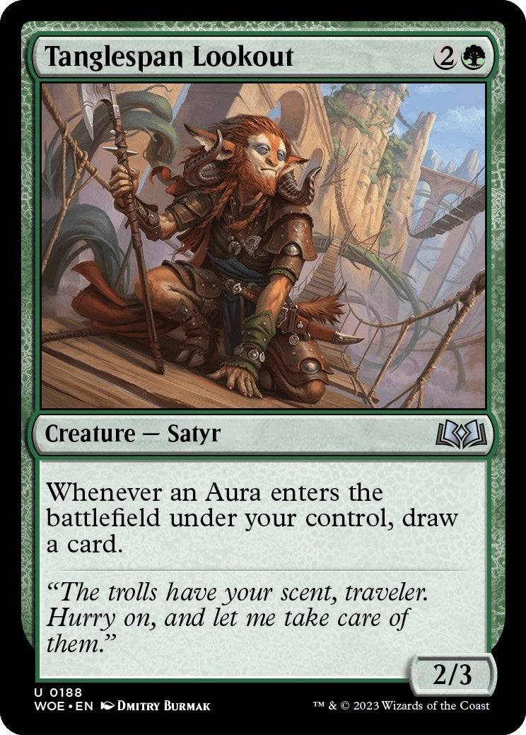 Image for Tanglespan Lookout (188) [Wilds of Eldraine] - Magic: The Gathering