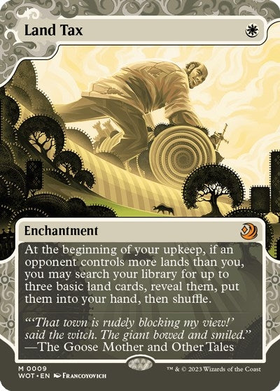 Image for Land Tax (9) [Wilds of Eldraine: Enchanting Tales] - Magic: The Gathering