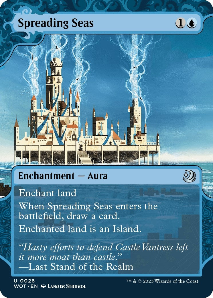 Image for Spreading Seas (26) [Wilds of Eldraine: Enchanting Tales] - Magic: The Gathering