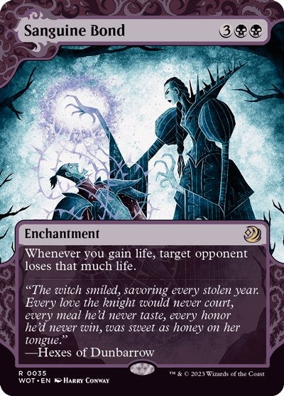 Image for Sanguine Bond (35) [Wilds of Eldraine: Enchanting Tales] - Magic: The Gathering