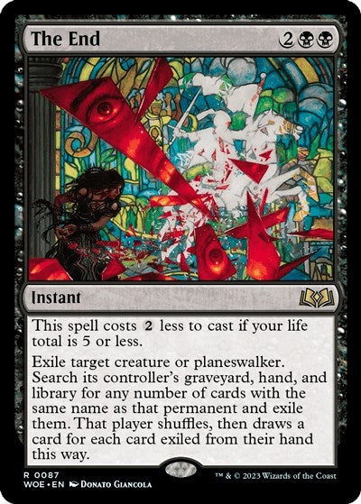 Image for The End (87) [Wilds of Eldraine] - Magic: The Gathering