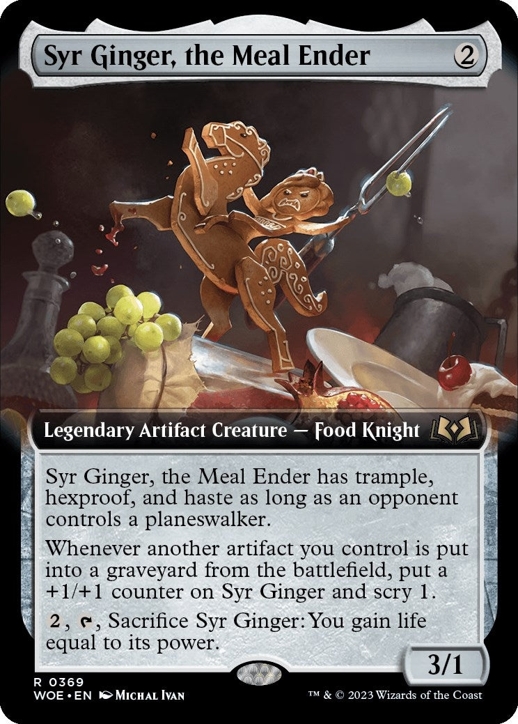 Image for Syr Ginger, the Meal Ender (Extended Art) (369) [Wilds of Eldraine] - Magic: The Gathering