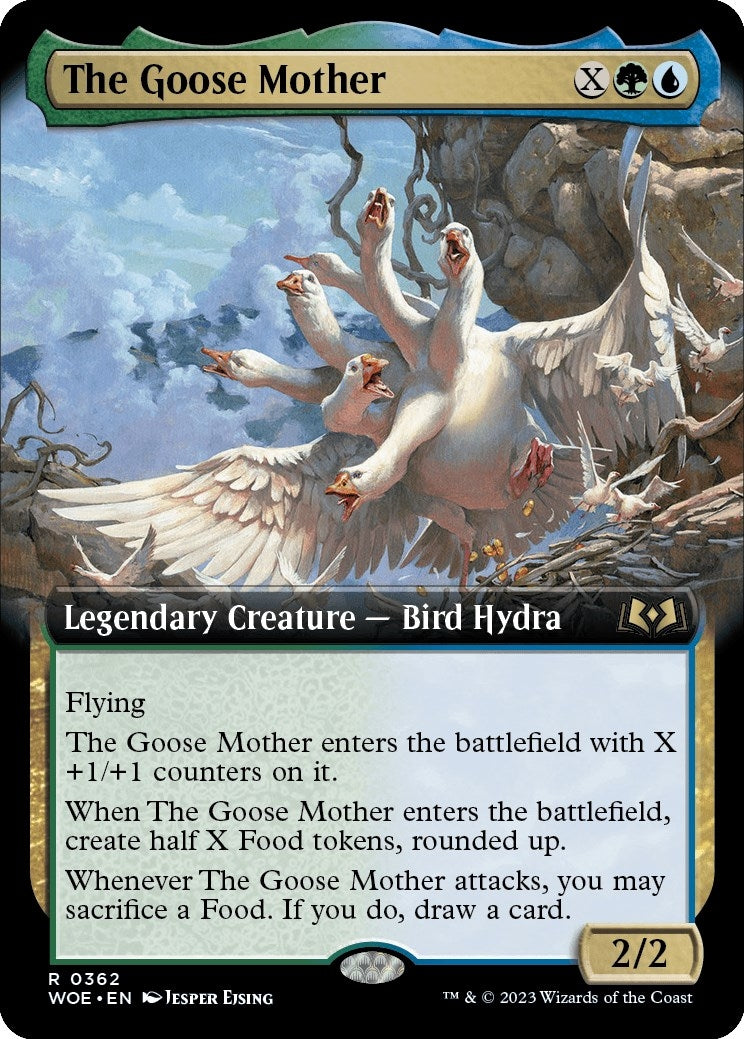 Image for The Goose Mother (Extended Art) (362) [Wilds of Eldraine] - Magic: The Gathering