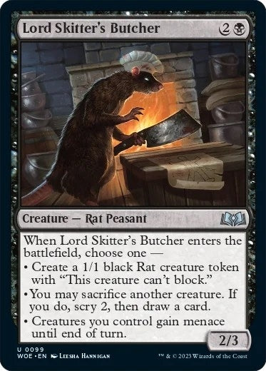 Image for Lord Skitter's Butcher (99) [Wilds of Eldraine] - Magic: The Gathering