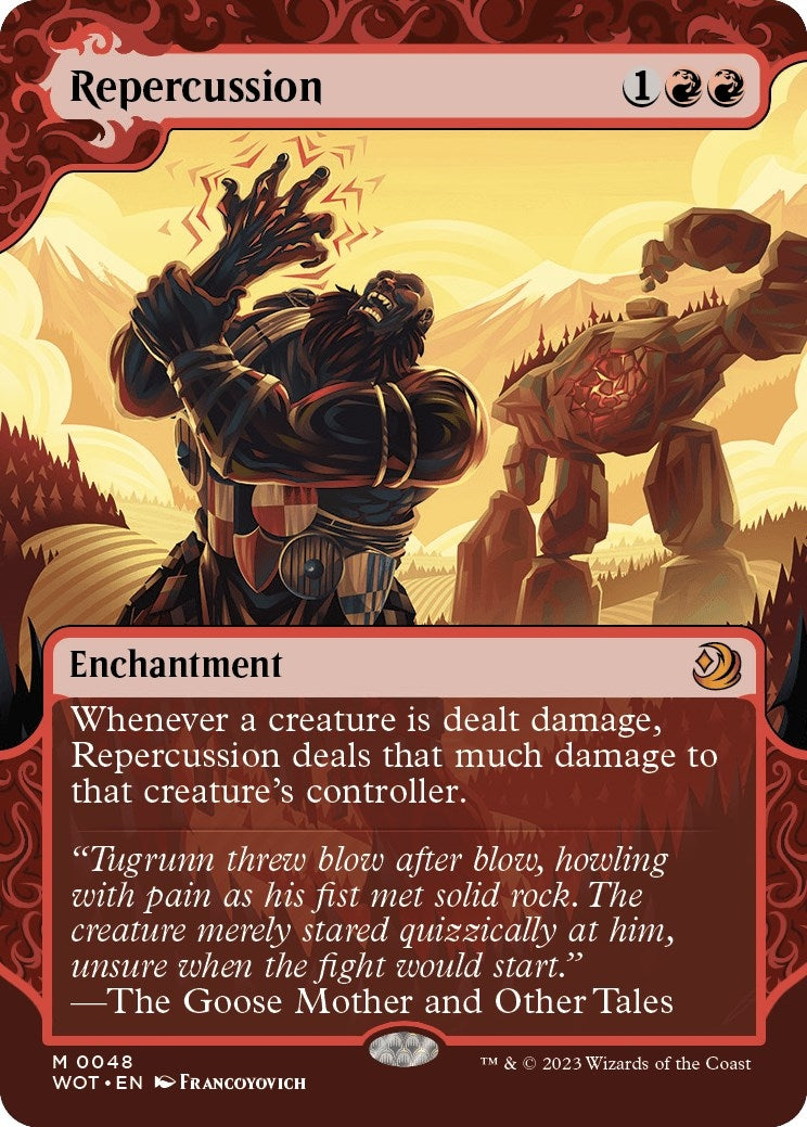 Image for Repercussion (48) [Wilds of Eldraine: Enchanting Tales] - Magic: The Gathering