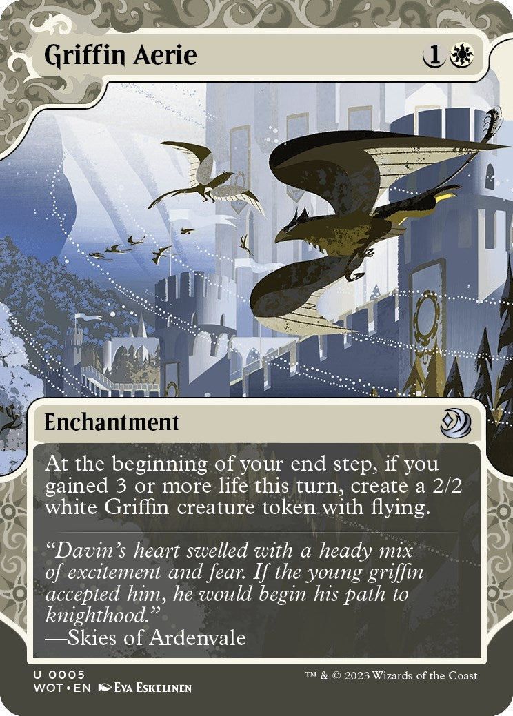 Image for Griffin Aerie (5) [Wilds of Eldraine: Enchanting Tales] - Magic: The Gathering