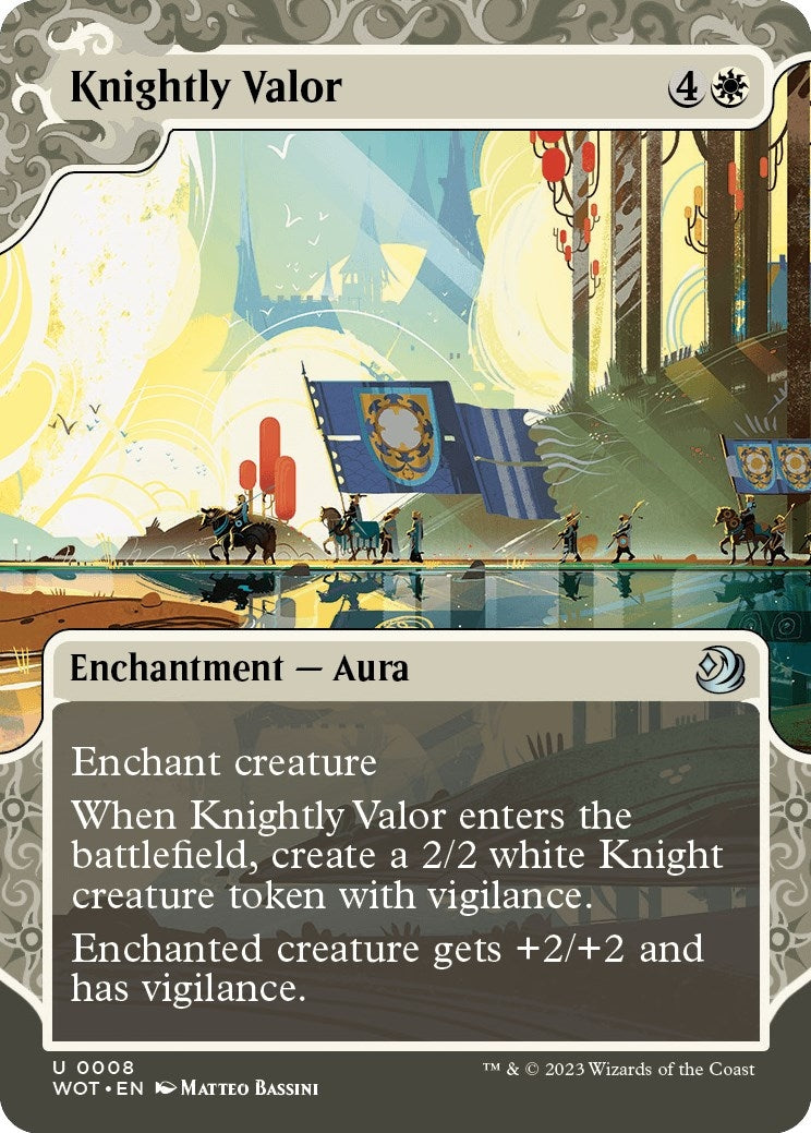 Knightly Valor (8) [Wilds of Eldraine: Enchanting Tales]