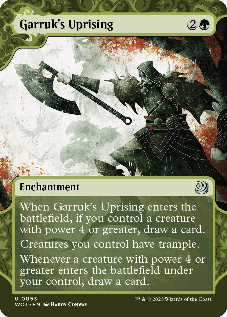 Image for Garruk's Uprising (53) [Wilds of Eldraine: Enchanting Tales] - Magic: The Gathering