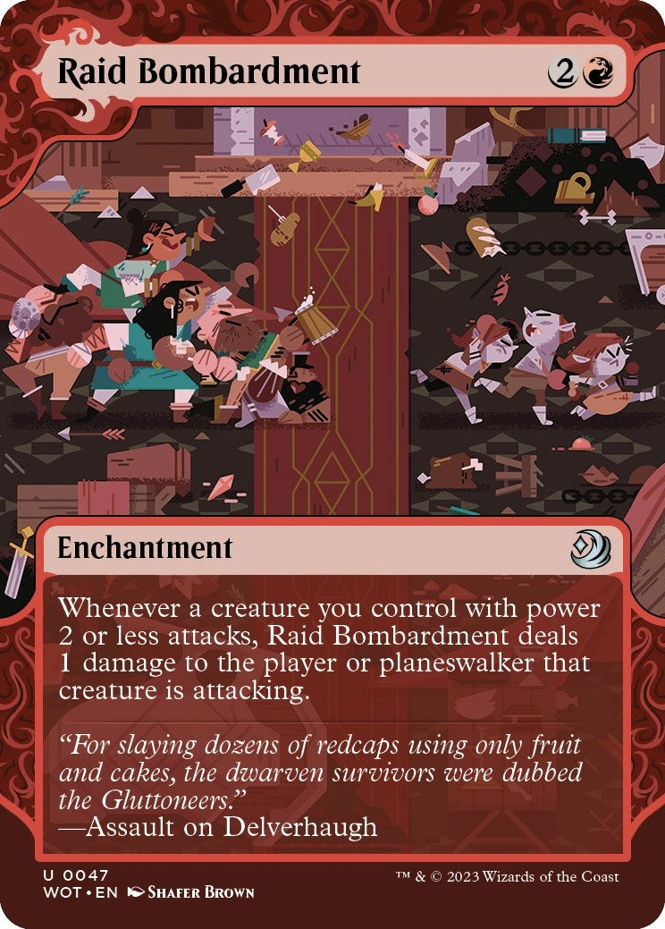 Image for Raid Bombardment (47) [Wilds of Eldraine: Enchanting Tales] - Magic: The Gathering