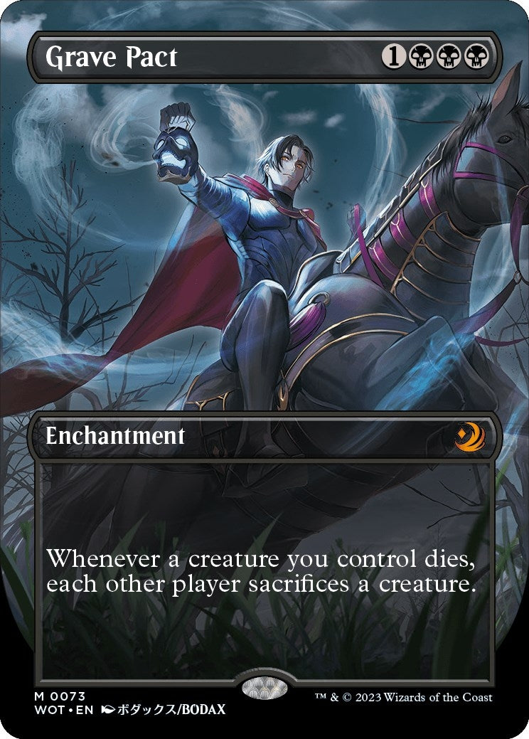 Grave Pact (Anime Borderless) (73) [Wilds of Eldraine: Enchanting Tales]