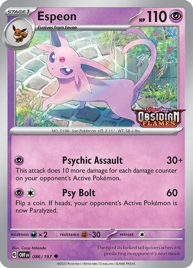 Image for Espeon (Best Buy Exclusive) (086/197) [Miscellaneous Cards & Products] - Pokemon