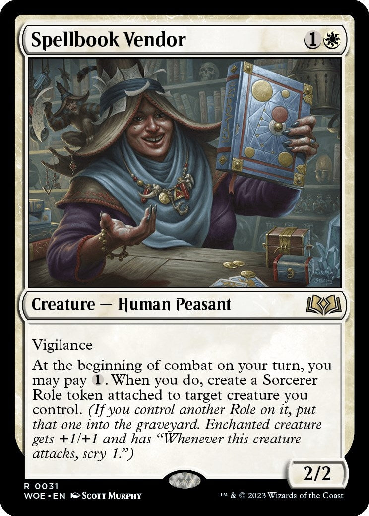 Image for Spellbook Vendor (31) [Wilds of Eldraine] - Magic: The Gathering