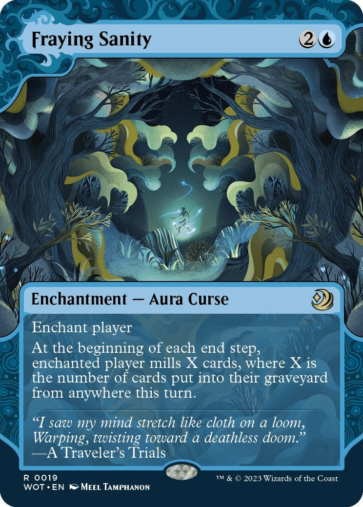 Image for Fraying Sanity (19) [Wilds of Eldraine: Enchanting Tales] - Magic: The Gathering