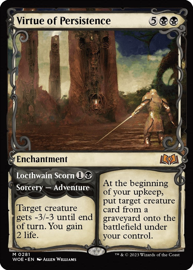 Image for Virtue of Persistence (Showcase) (281) [Wilds of Eldraine] - Magic: The Gathering