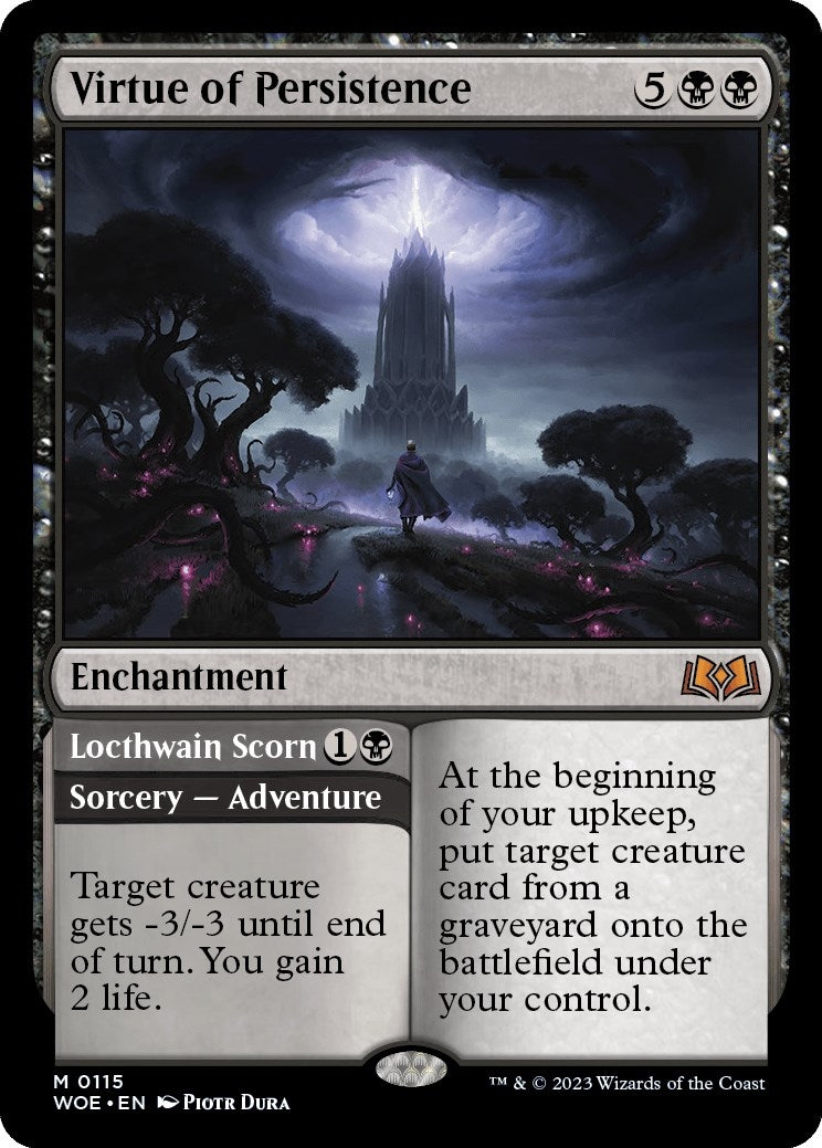 Image for Virtue of Persistence (115) [Wilds of Eldraine] - Magic: The Gathering