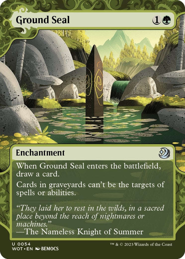 Image for Ground Seal (54) [Wilds of Eldraine: Enchanting Tales] - Magic: The Gathering