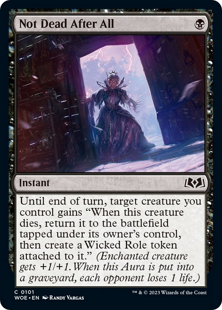 Image for Not Dead After All (101) [Wilds of Eldraine] - Magic: The Gathering