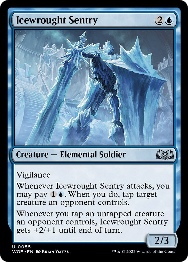 Image for Icewrought Sentry (55) [Wilds of Eldraine] - Magic: The Gathering