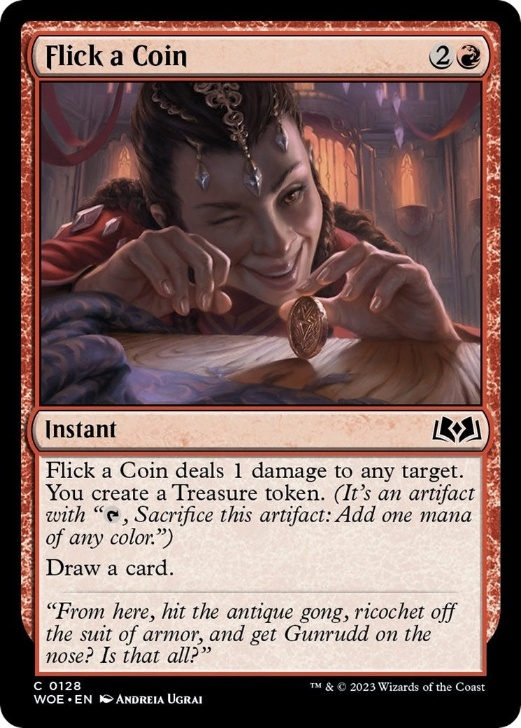 Image for Flick a Coin (128) [Wilds of Eldraine] - Magic: The Gathering