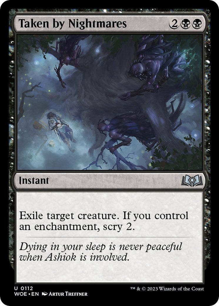 Image for Taken by Nightmares (112) [Wilds of Eldraine] - Magic: The Gathering