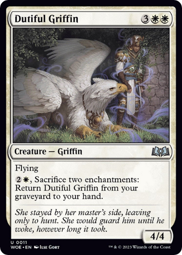 Image for Dutiful Griffin (11) [Wilds of Eldraine] - Magic: The Gathering