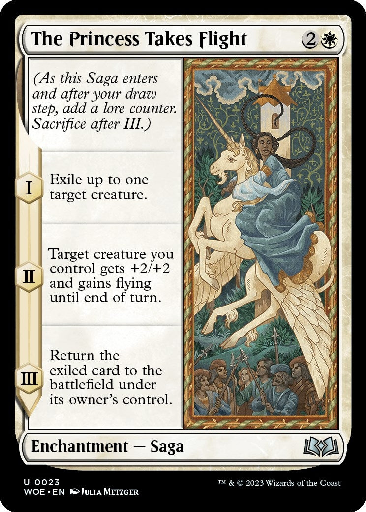 Image for The Princess Takes Flight (23) [Wilds of Eldraine] - Magic: The Gathering