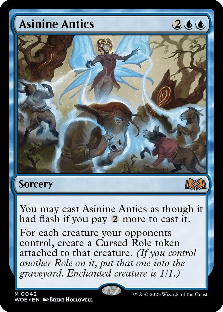 Image for Asinine Antics (42) [Wilds of Eldraine] - Magic: The Gathering