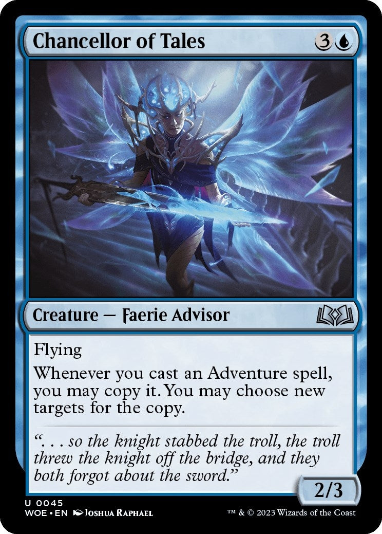 Image for Chancellor of Tales (45) [Wilds of Eldraine] - Magic: The Gathering