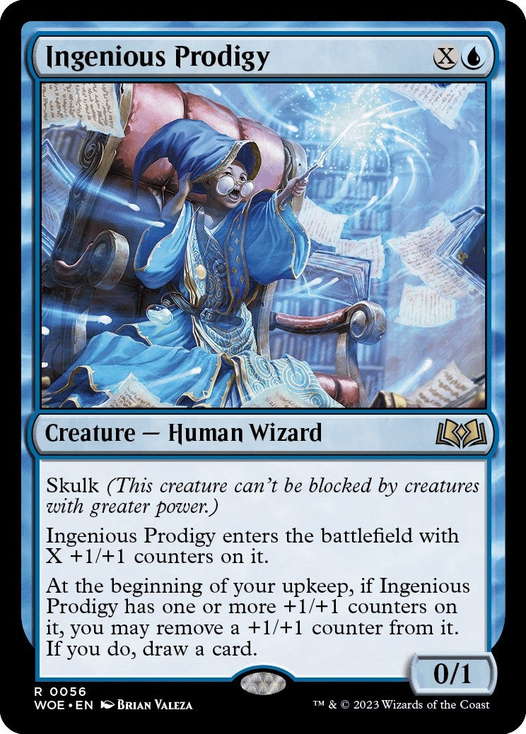Image for Ingenious Prodigy (56) [Wilds of Eldraine] - Magic: The Gathering