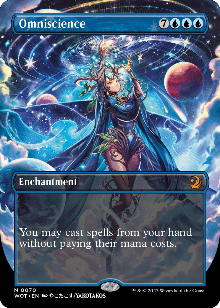 Image for Omniscience (Anime Borderless) (70) [Wilds of Eldraine: Enchanting Tales] - Magic: The Gathering