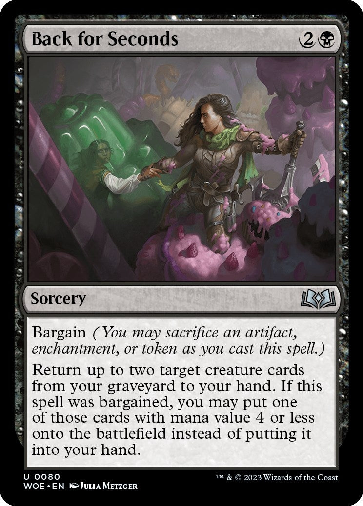 Image for Back for Seconds (80) [Wilds of Eldraine] - Magic: The Gathering