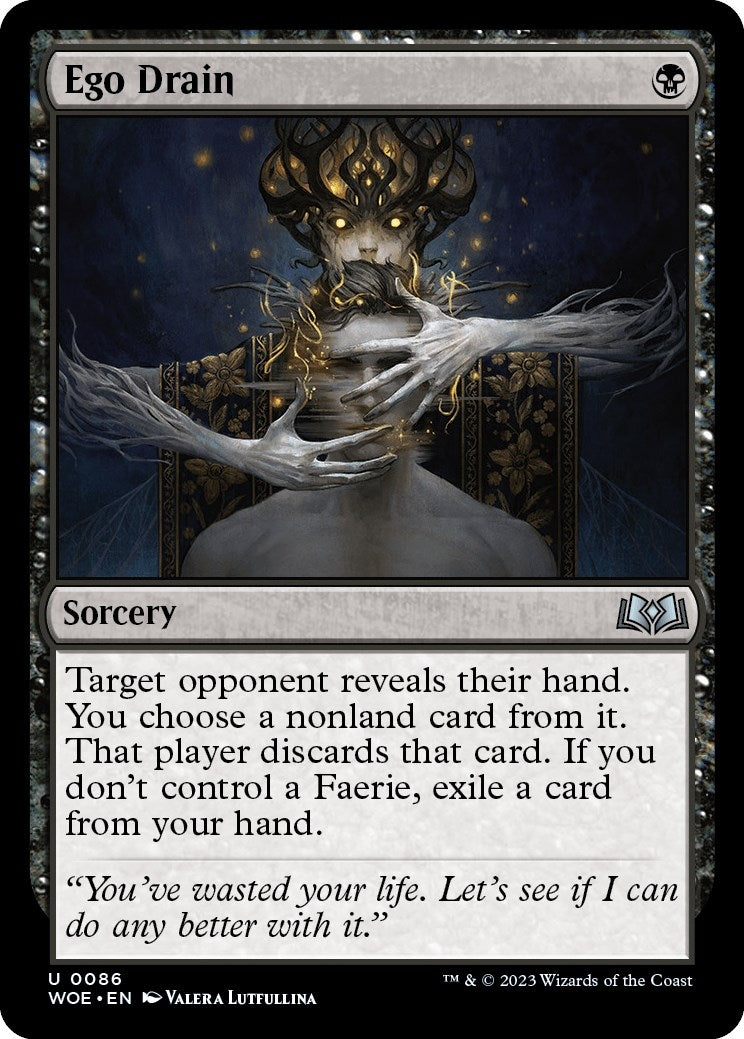 Image for Ego Drain (86) [Wilds of Eldraine] - Magic: The Gathering