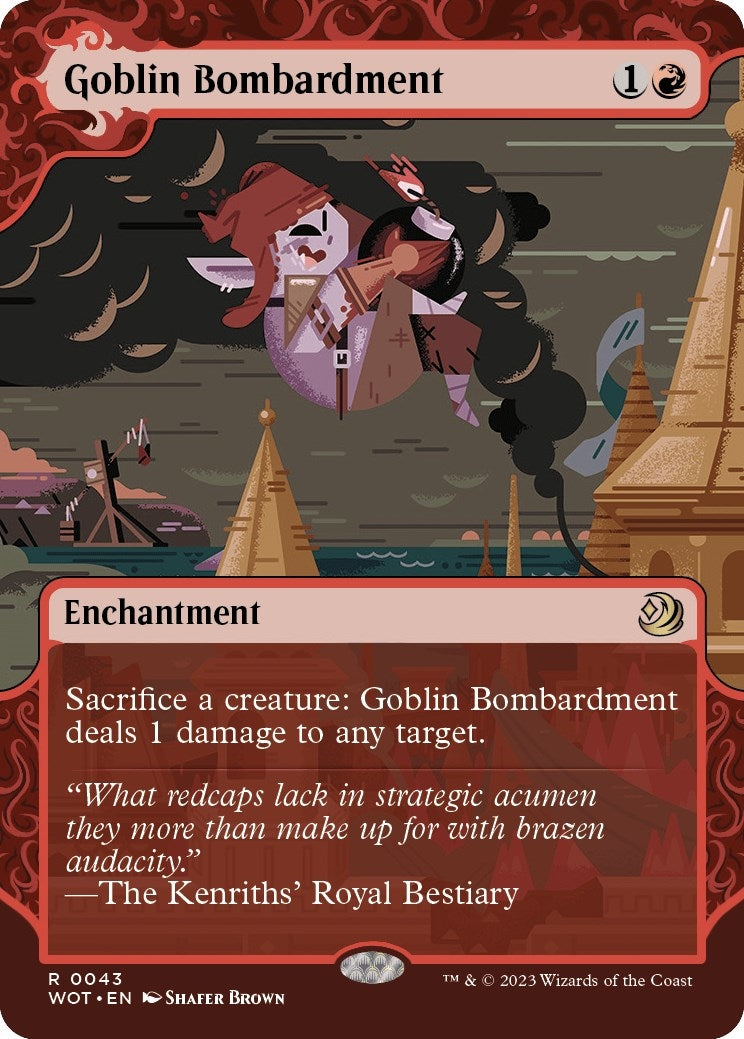 Image for Goblin Bombardment (43) [Wilds of Eldraine: Enchanting Tales] - Magic: The Gathering
