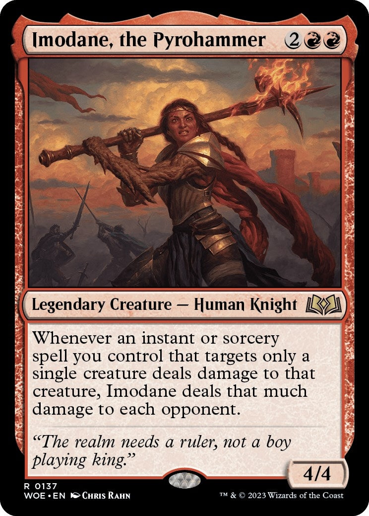 Image for Imodane, the Pyrohammer (137) [Wilds of Eldraine] - Magic: The Gathering