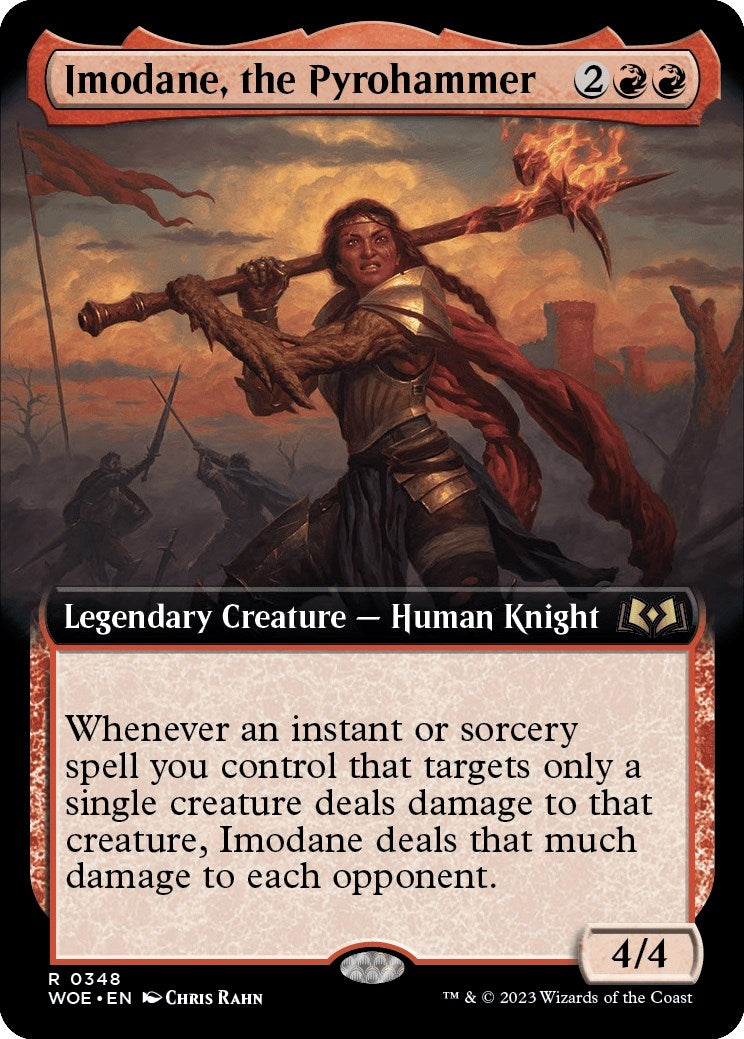 Image for Imodane, the Pyrohammer (Extended Art) (348) [Wilds of Eldraine] - Magic: The Gathering