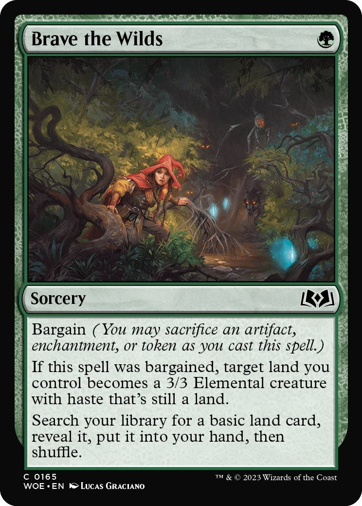 Image for Brave the Wilds (165) [Wilds of Eldraine] - Magic: The Gathering
