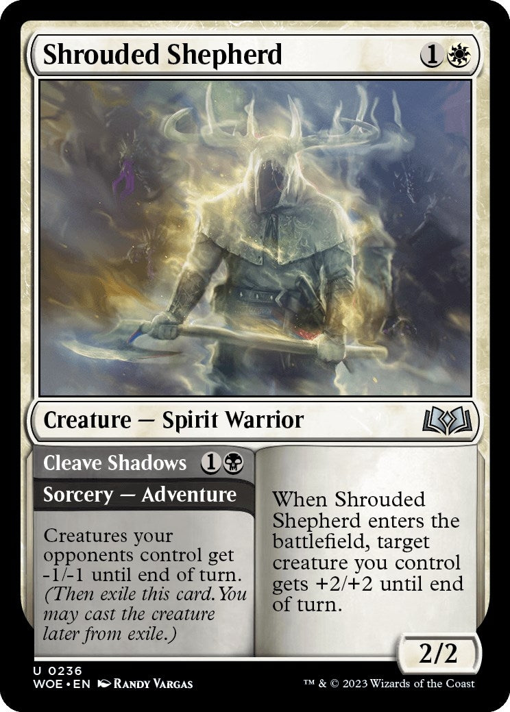 Image for Shrouded Shepherd (236) [Wilds of Eldraine] - Magic: The Gathering